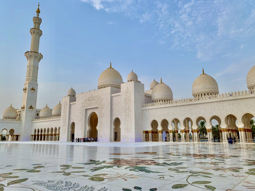 Zayed sejk mecset / Abu-Dhabi