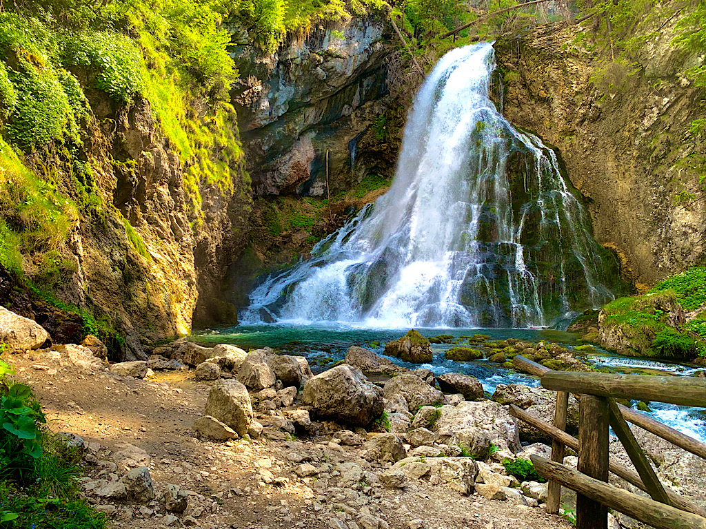 Gollingi-vízesés (Gollinger Wasserfall) / Ausztria